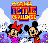 Magical Tetris Challenge (USA) Title Screen